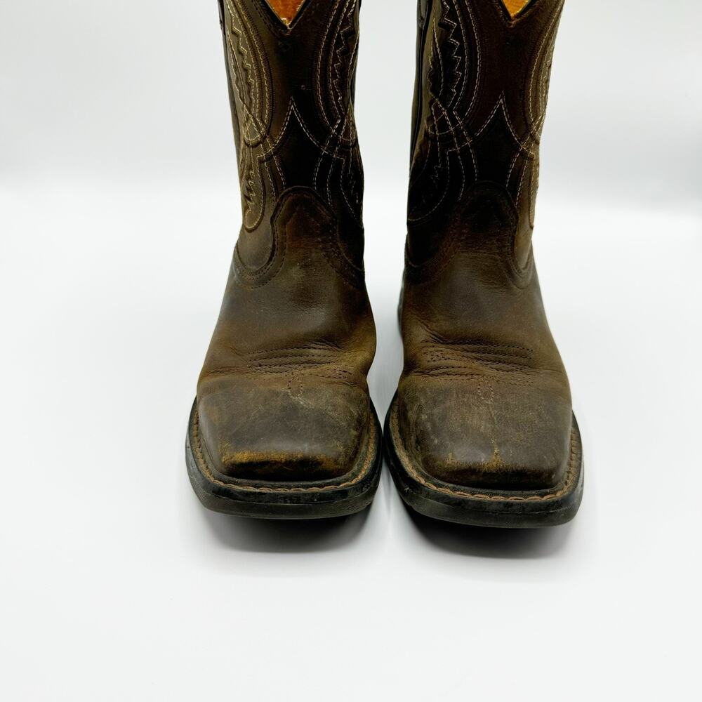 Ariat Kids Workhog XT Coil Square Toe Western Boots Boys Size 13 Brown 10042412 - Picture 4 of 9